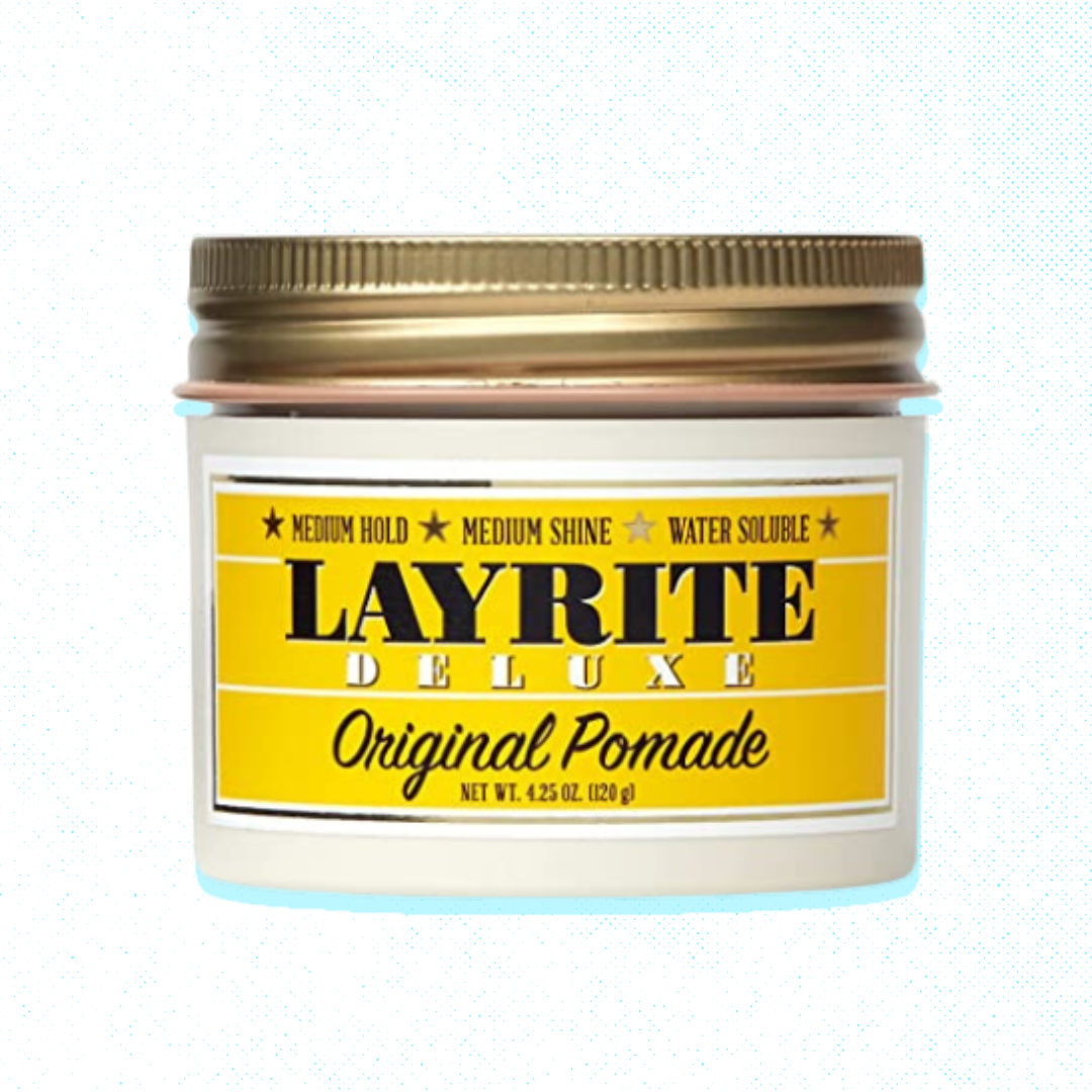 Layrite Original Pomade 4.2 Oz – Medium Hold Cream With Caramel Scent, Cruelty-Free