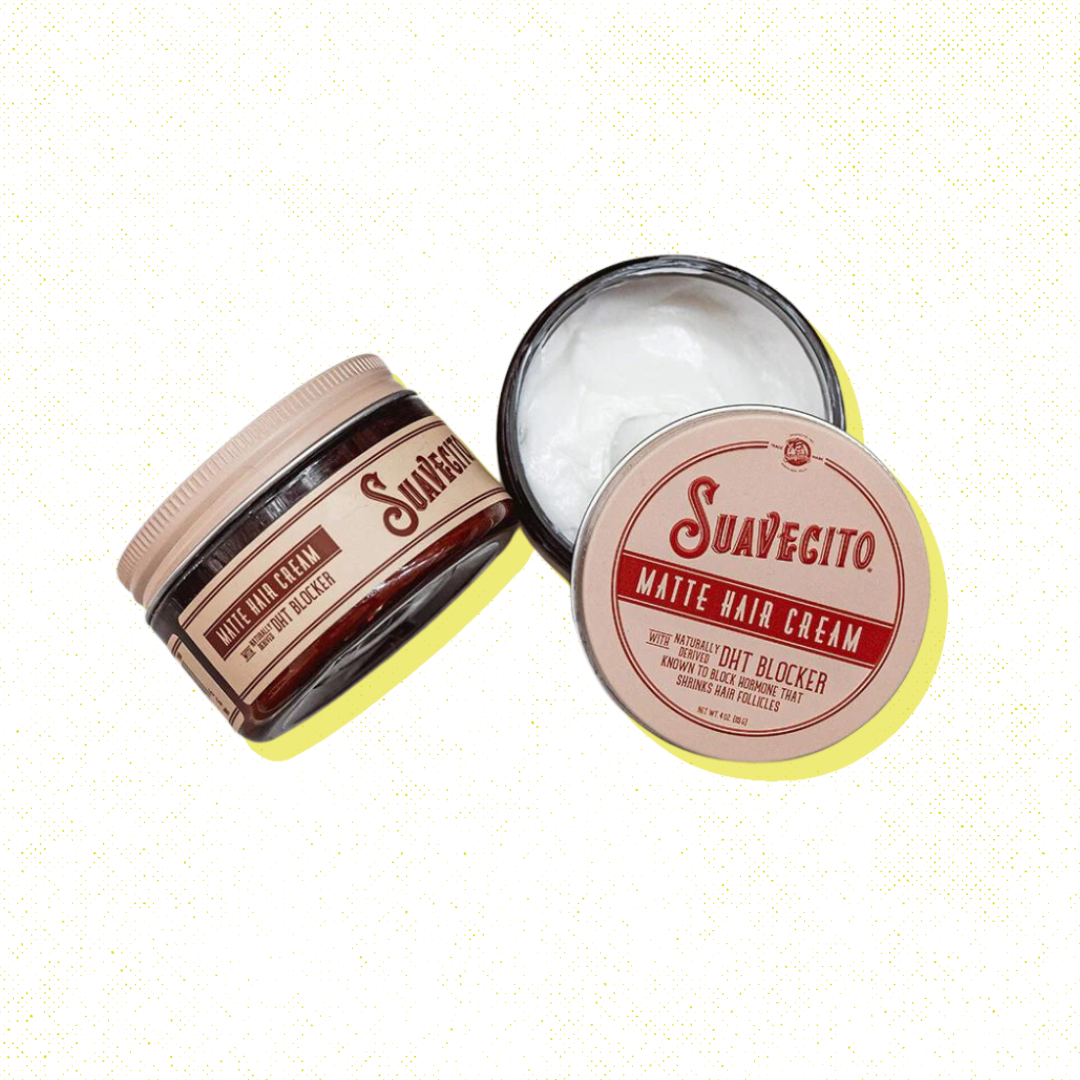 Suavecito Matte Hair Cream with DHT Blocker