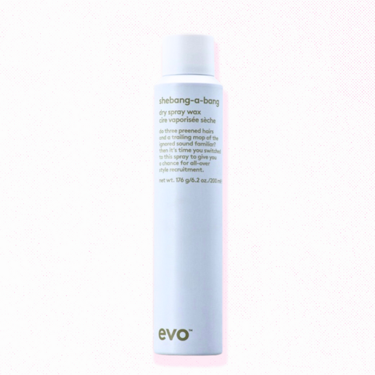 evo shebang-a-bang dry spray wax