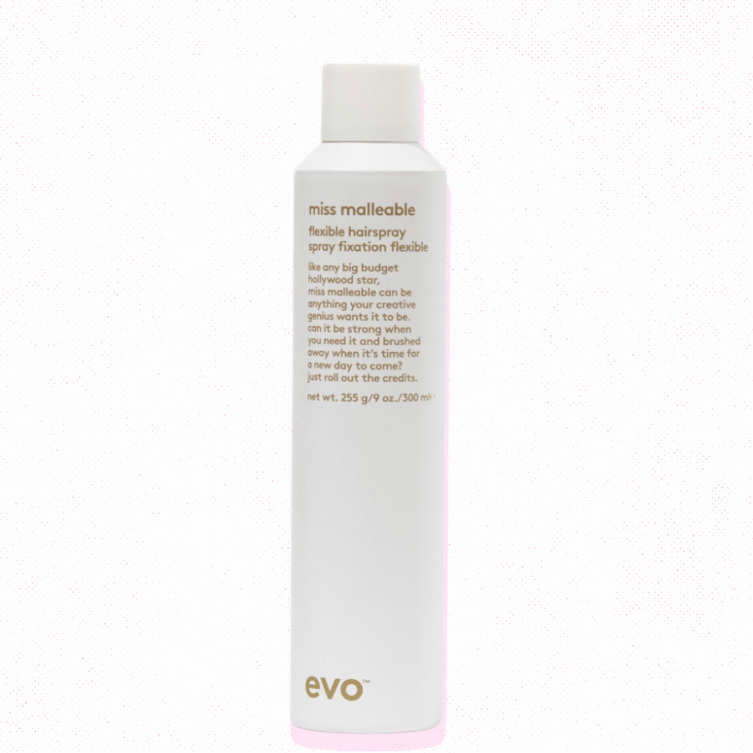 evo miss malleable flexible hairspray